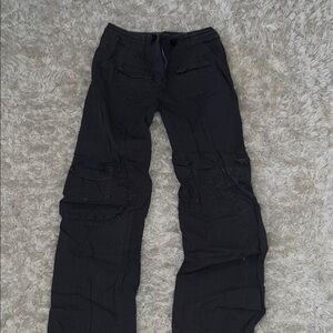 Dark Grey Cargo Pants